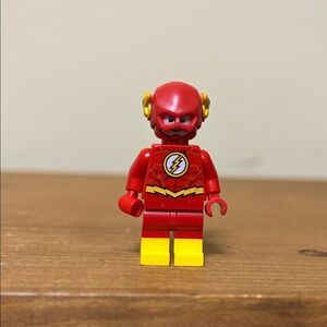 Lego Flash Minifigure with yellow legs
